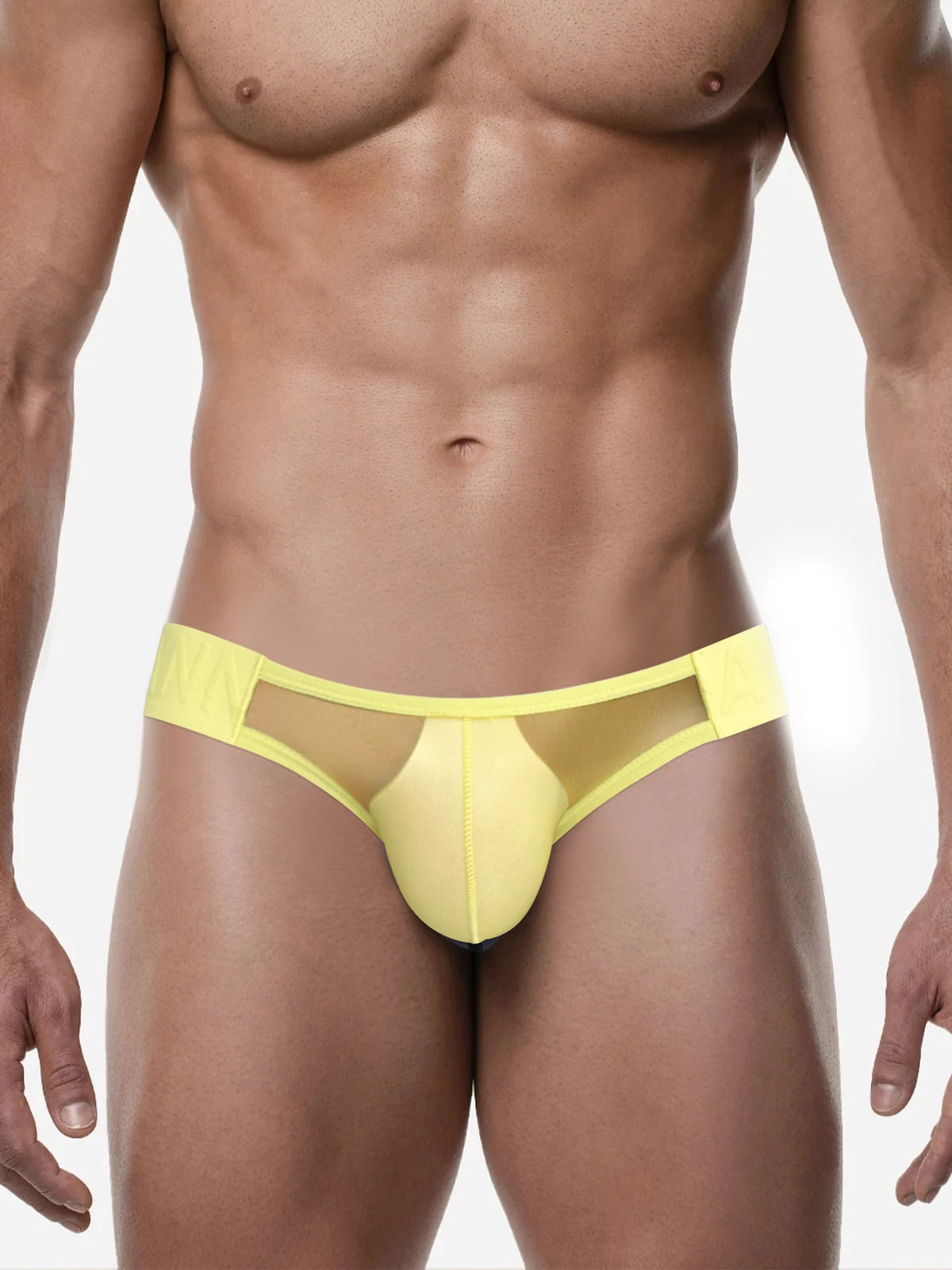 AD706 — Yellow — model-worn product photograph